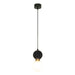 Pendant Light PENDANT LAMP G9 MAX 7W BLACK MARBLE - BRASS – Zambelis