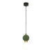 Pendant Light PENDANT LAMP G9 MAX 7W GREEN MARBLE - BRASS – Zambelis