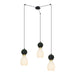 Pendant Light PENDANT 3XE14 MAX 15W BLACK MARBLE - BRASS – Zambelis
