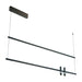 Pendant Light PENDANT LED LIGHT 2X7W + 20W 3000K MARBLE BLACK – Zambelis