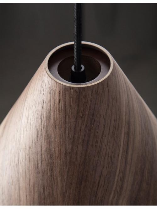 Pendant  Walnut Wood Lamp WERA  NOVA LUCE