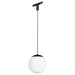 Pendant Light MAGNETIC LED PENDANT GLOBE FOR MAGNETIC TRACKS 3MM, 10W 3000K TRIAC - DALI, BLACK – Zambelis