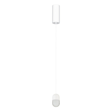 Pendant Light PENDANT LED LIGHT 7W 3000K SANDY WHITE ALUMINIUM - ACRYLIC – Zambelis