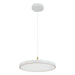Pendant Light PENDANT LED LIGHT 17W 3000K WHITE MATT - BRUSHED BRASS – Zambelis
