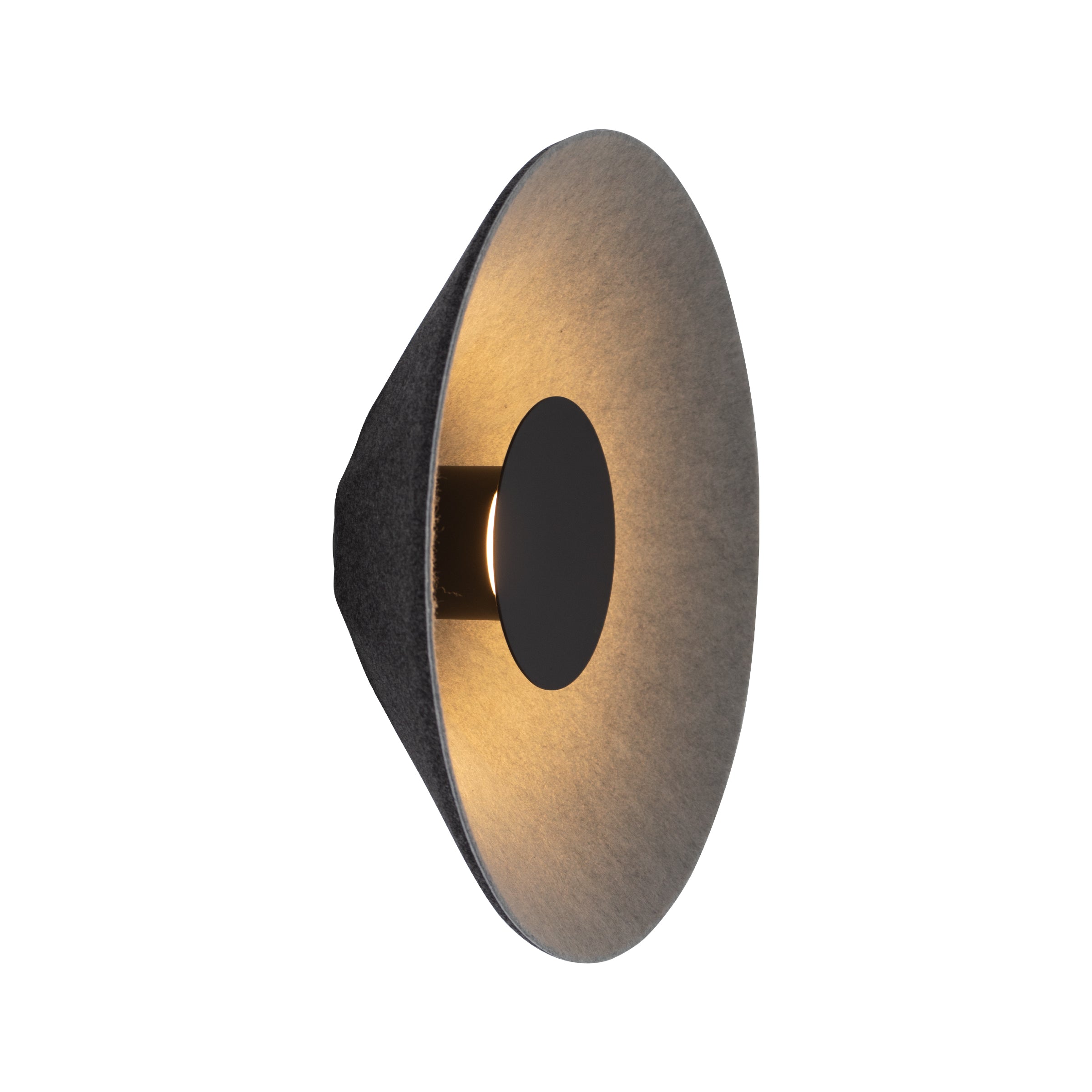Light Fixture SCONCE LED LIGHT 6W ACOUSTIC LIGHT GREY - BLACK – Zambelis