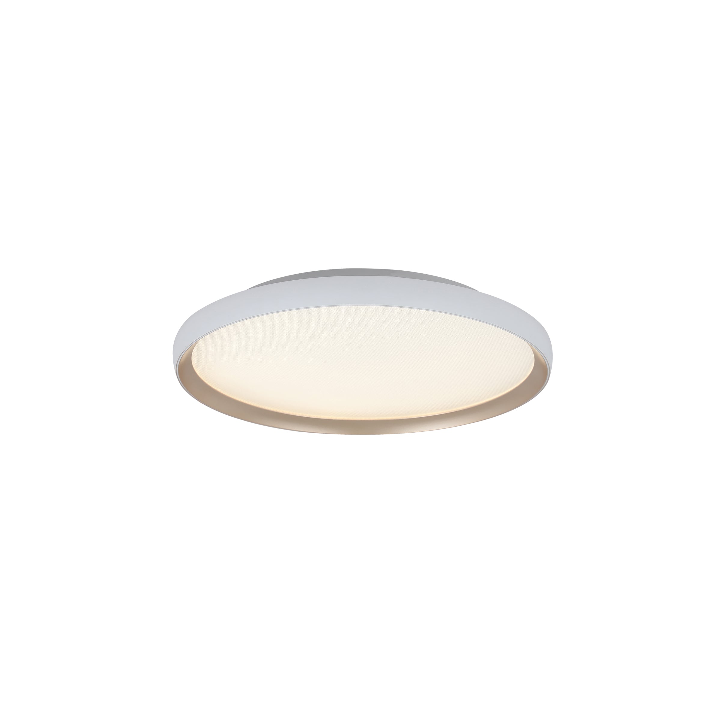 Ceiling Light CEILING LED LIGHT 20W 2700K-3000K-4000K ALUMINIUM - MICROPRISMATIC ACRYLIC WHITE MATT - GOLD – Zambelis
