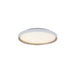 Ceiling Light CEILING LED LIGHT 20W 2700K-3000K-4000K ALUMINIUM - MICROPRISMATIC ACRYLIC WHITE MATT - GOLD – Zambelis