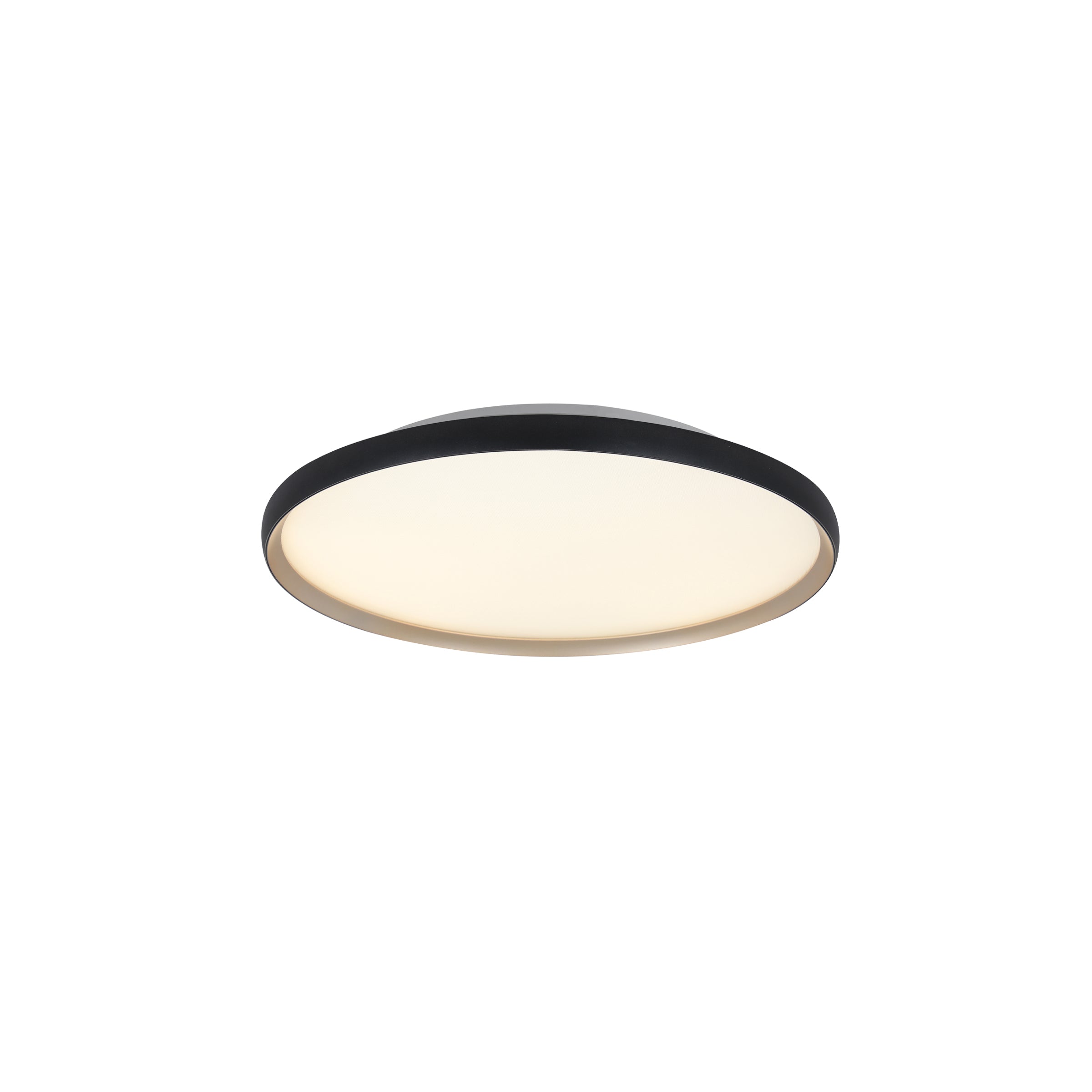 Ceiling Light CEILING LED LIGHT 20W 2700K-3000K-4000K ALUMINIUM - MICROPRISMATIC ACRYLIC BLACK MATT - GOLD – Zambelis
