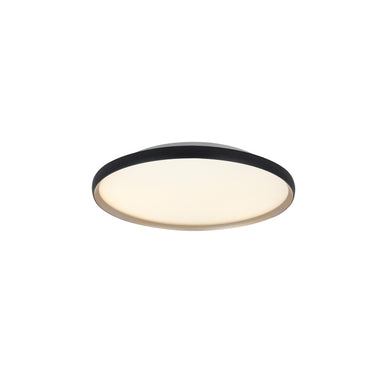 Ceiling Light CEILING LED LIGHT 20W 2700K-3000K-4000K ALUMINIUM - MICROPRISMATIC ACRYLIC BLACK MATT - GOLD – Zambelis