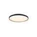 Ceiling Light CEILING LED LIGHT 20W 2700K-3000K-4000K ALUMINIUM - MICROPRISMATIC ACRYLIC BLACK MATT - GOLD – Zambelis