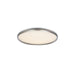 Ceiling Light CEILING LED LIGHT 20W 2700K-3000K-4000K ALUMINIUM - MICROPRISMATIC ACRYLIC BRUSHED GREY – Zambelis