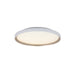 Ceiling Light CEILING LED LIGHT 42W 2700K-3000K-4000K ALUMINIUM - MICROPRISMATIC ACRYLIC WHITE MATT - GOLD – Zambelis