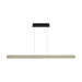 Pendant Light PENDANT LED LINE LIGHT 40W 3000K TRIAC BRUSHED GREY -ALUMINIUM - BLACK – Zambelis
