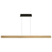 Pendant Light PENDANT LED LINE LIGHT 46W 3000K TRIAC BRUSHED GOLD -ALUMINIUM - BLACK – Zambelis