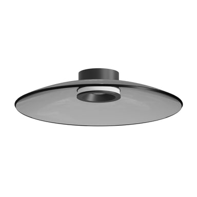 Ceiling Light CEILING LED LIGHT 30W 2700K-3000K TRIAC BLACK MATT - SMOKED GLASS – Zambelis