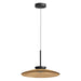 Pendant Light PENDANT LED LIGHT 31W 2700K-3000K TRIAC BLACK MATT - TAWNY GLASS – Zambelis