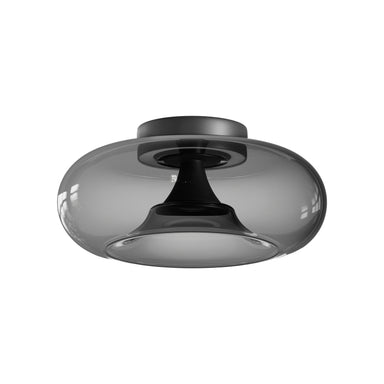 Ceiling Light CEILING LED LIGHT 30W 2700K-3000K TRIAC BLACK MATT - SMOKED GLASS – Zambelis
