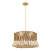 Pendant Light PENDANT LIGHT 1xE27 MAX 40W BROWN BEIGE METAL - NATURAL PAPER ROPE – Zambelis