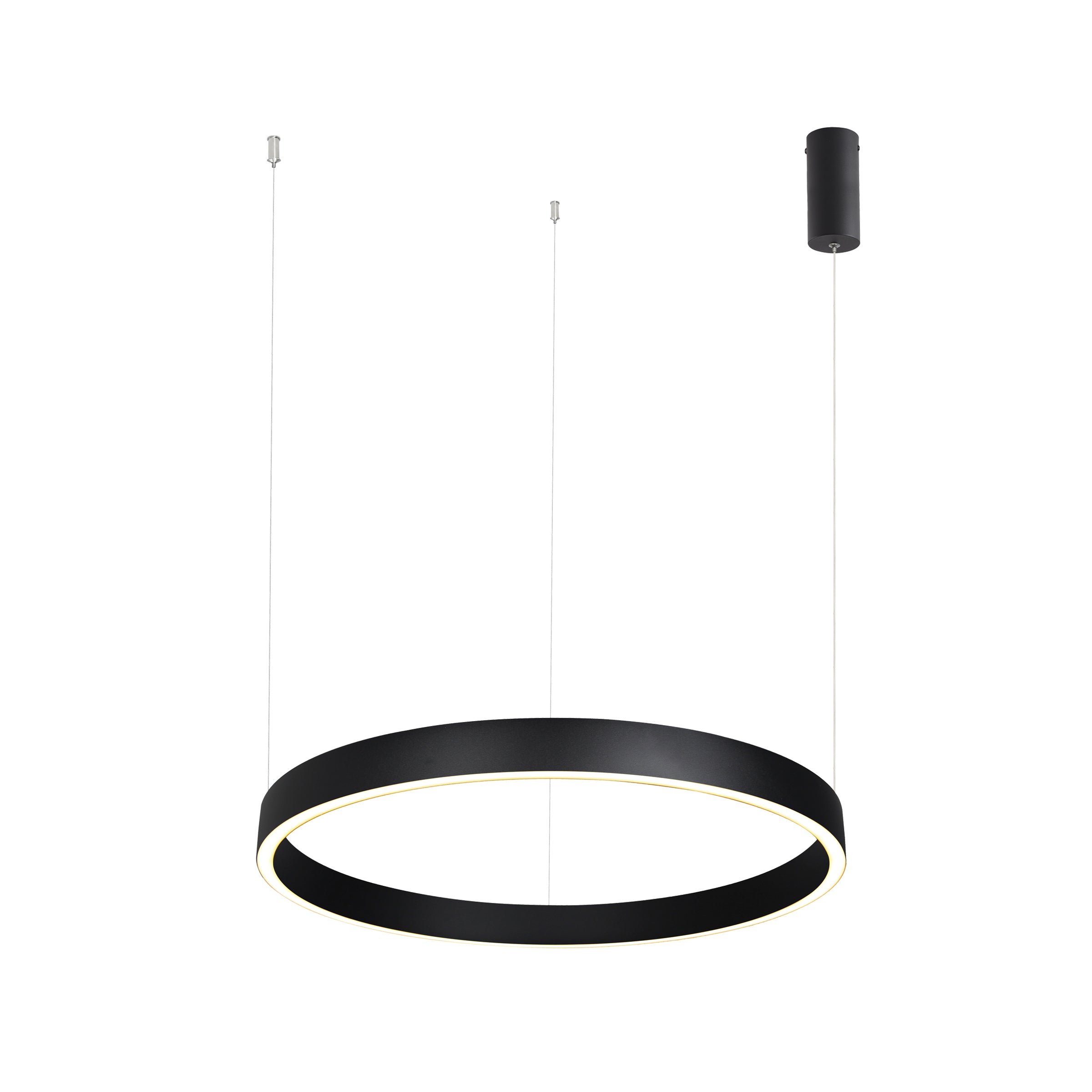 Pendant Light PENDANT LED LIGHT UP-DOWN 59W 3000K BLACK ALUMINIUM - ACRYLIC – Zambelis