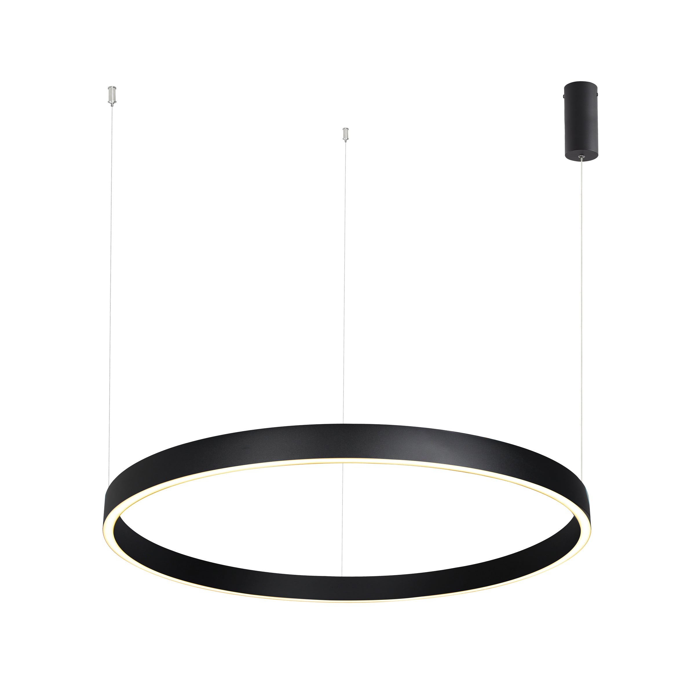 Pendant Light PENDANT LED LIGHT UP-DOWN 70W 3000K BLACK ALUMINIUM - ACRYLIC – Zambelis