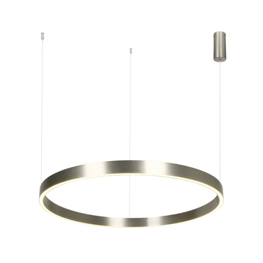 Pendant Light PENDANT LED LIGHT UP-DOWN 70W 3000K ELECTROPLATE BRUSHED NICKEL ALUMINIUM - ACRYLIC – Zambelis