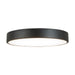 Ceiling Light CEILING LED LIGHT 28W 3000K BLACK MATT - ALUMINIUM - ACRYLIC – Zambelis