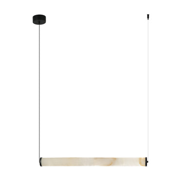 Pendant Light PENDANT LED LINE LIGHT 20W 3000K TRIAC SANDY BLACK - ALABASTER – Zambelis