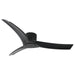 Ceiling Light CEILING FAN WITHOUT LIGHT BLACK MATT METAL - ABS – Zambelis