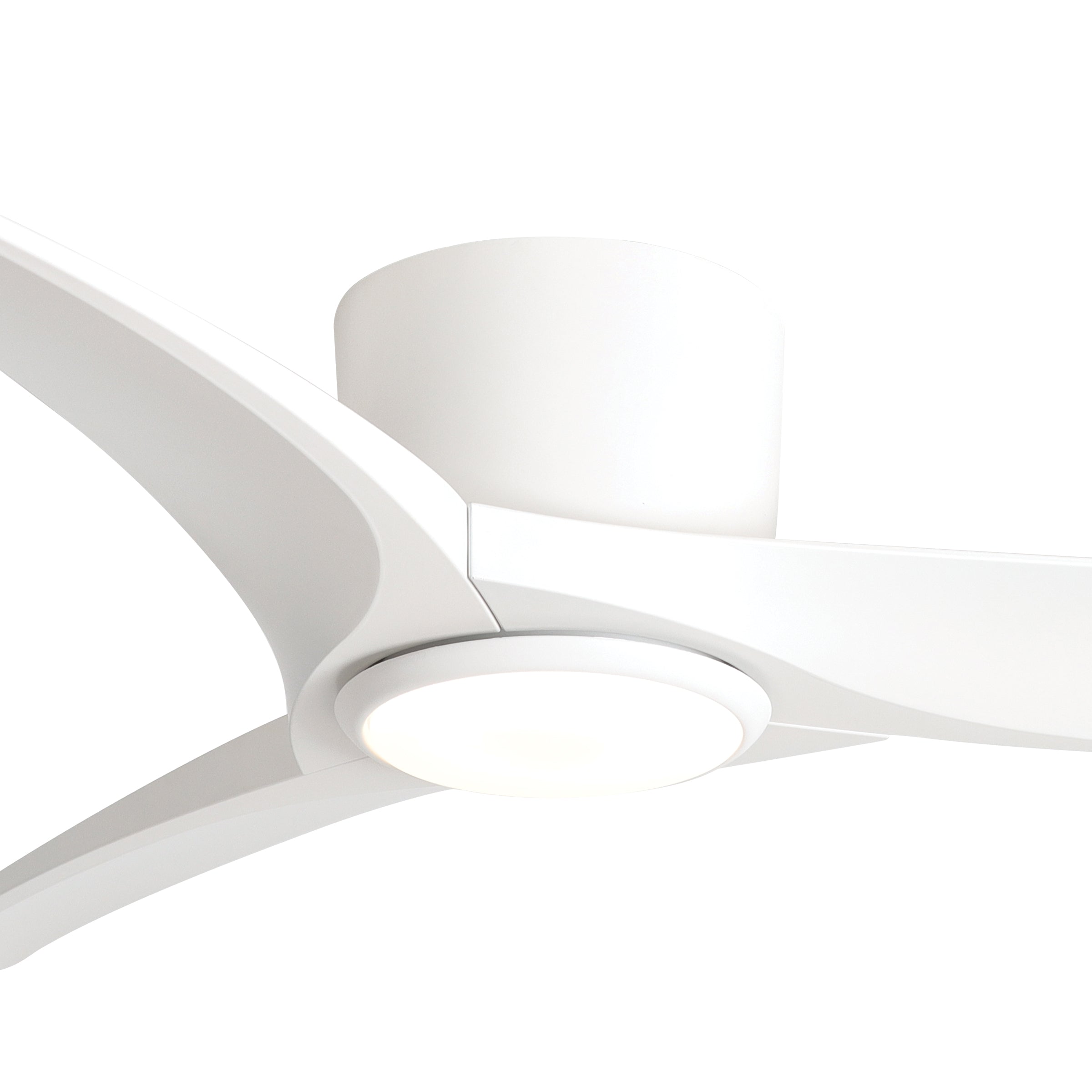 Ceiling Light LIGHT KIT FOR CEILING FAN 25396 LED 18W 3000K-4000K-6000K WHITE-OPAL POLYCARBONATE – Zambelis