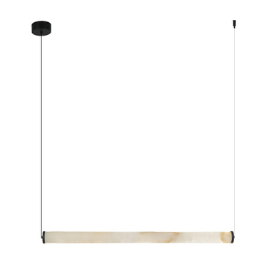 Pendant Light PENDANT LED LINE LIGHT 23W 3000K TRIAC SANDY BLACK - ALABASTER – Zambelis