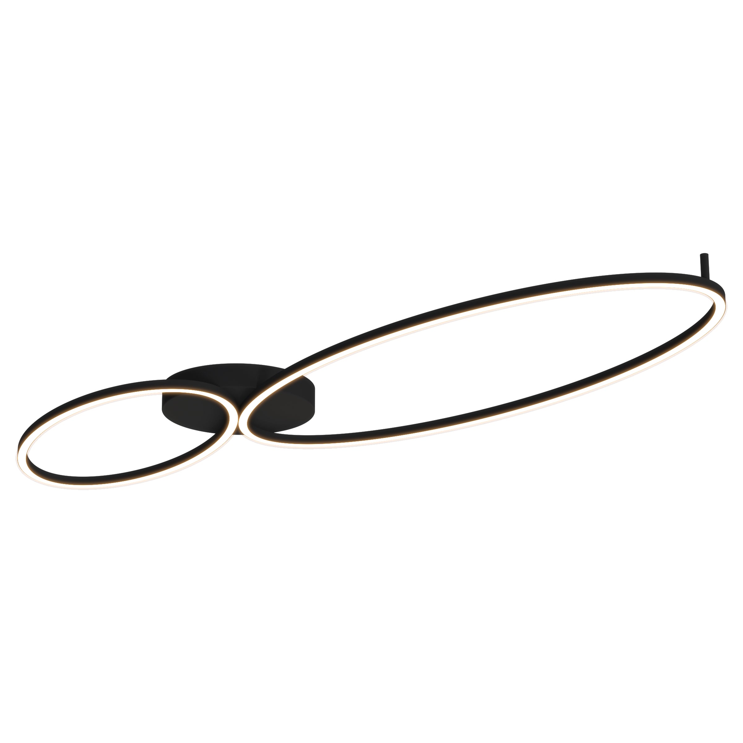 Ceiling Light CEILING LED LIGHT 69W 3000K SANDY BLACK - METAL - ALUMINIUM – Zambelis