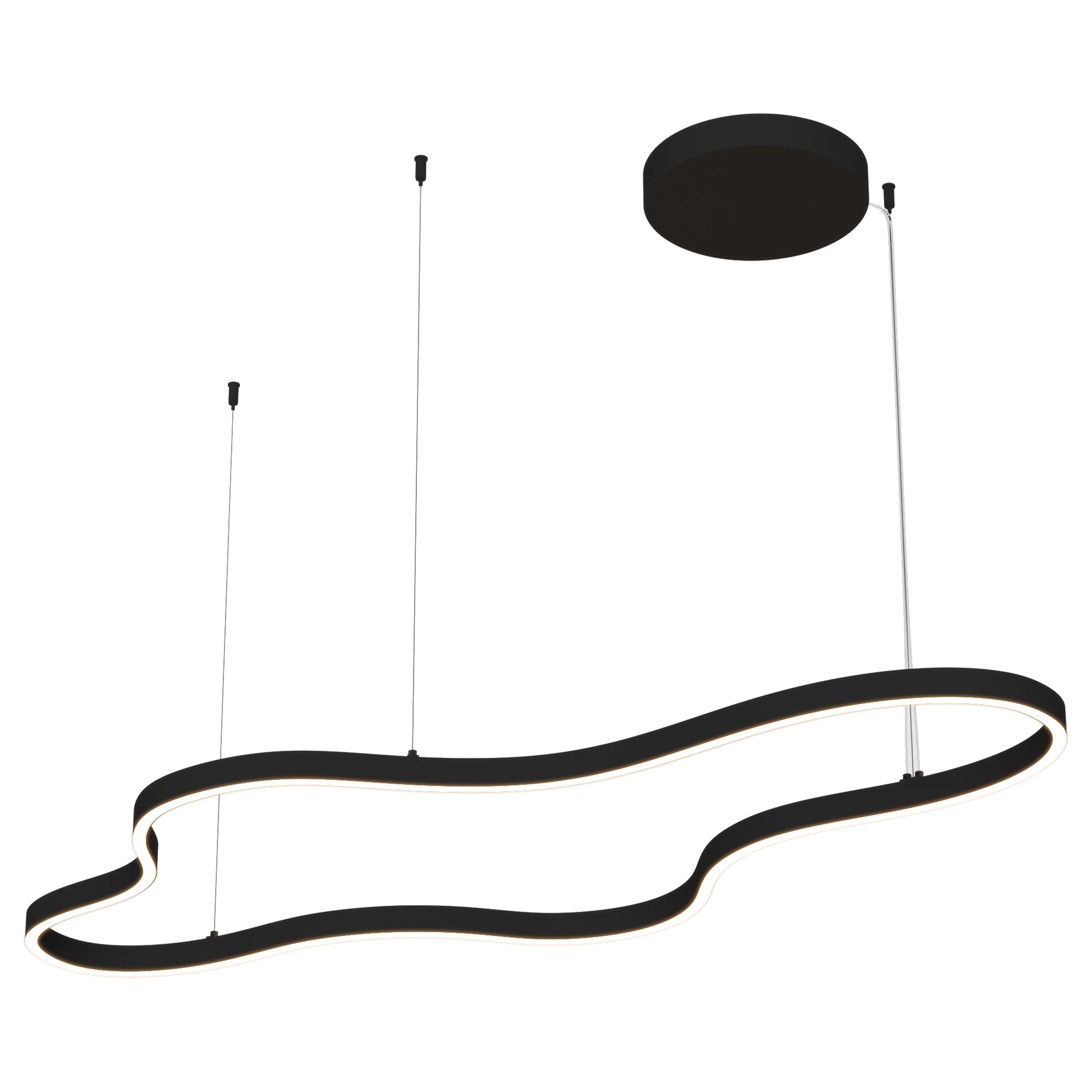 Pendant Light PENDANT LED LIGHT 95W 3000K TRIAC SUNDY BLACK – Zambelis