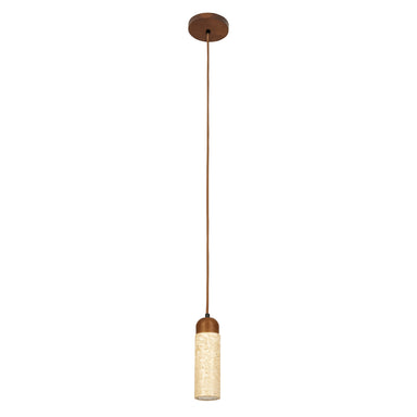 Pendant Light PENDANT LIGHT 1xGU10 MAX 10W NATURAL STONE - BROWN WOOD – Zambelis