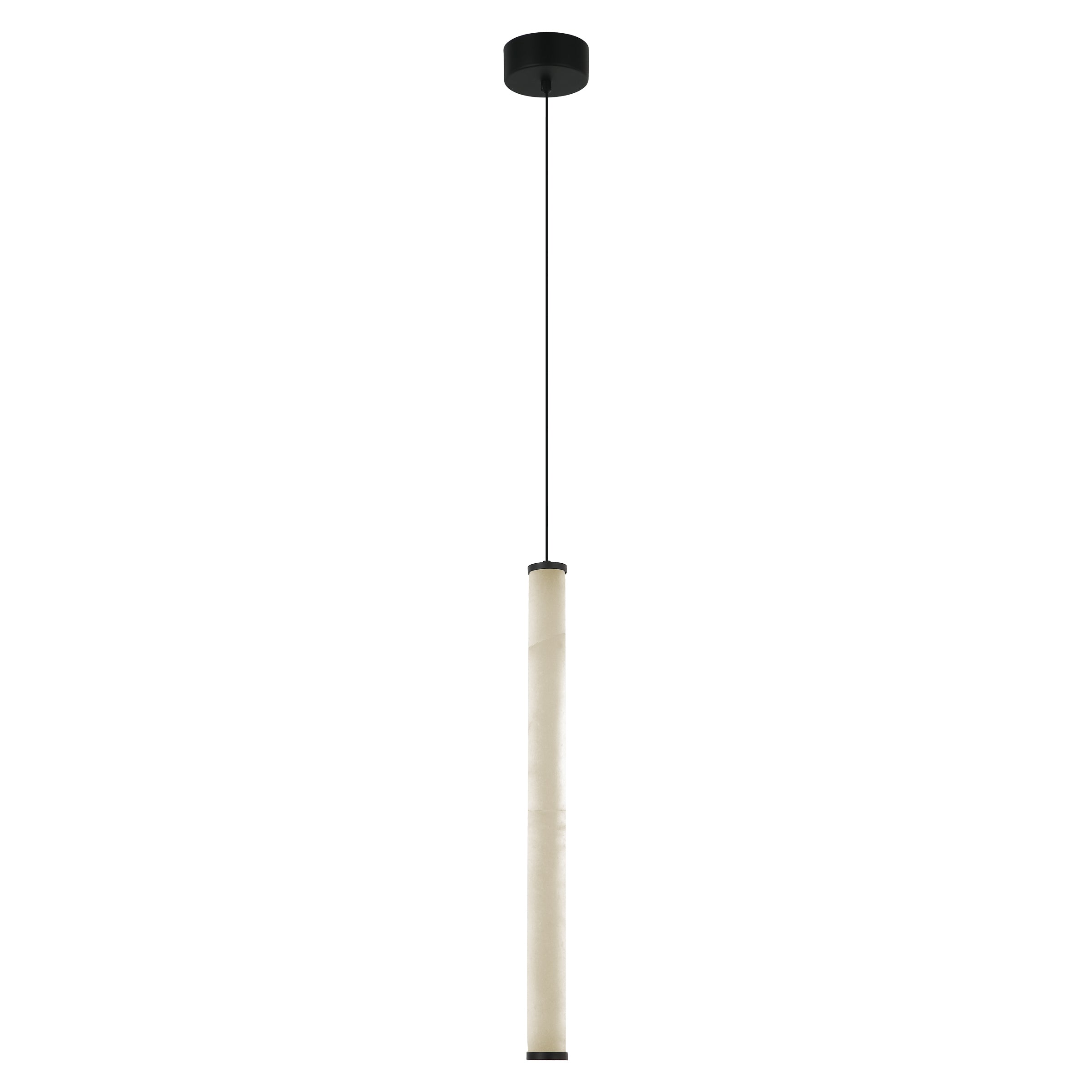 Pendant Light PENDANT LED LIGHT 20W 3000K TRIAC SANDY BLACK - ALABASTER – Zambelis