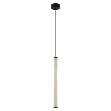Pendant Light PENDANT LED LIGHT 20W 3000K TRIAC SANDY BLACK - ALABASTER – Zambelis