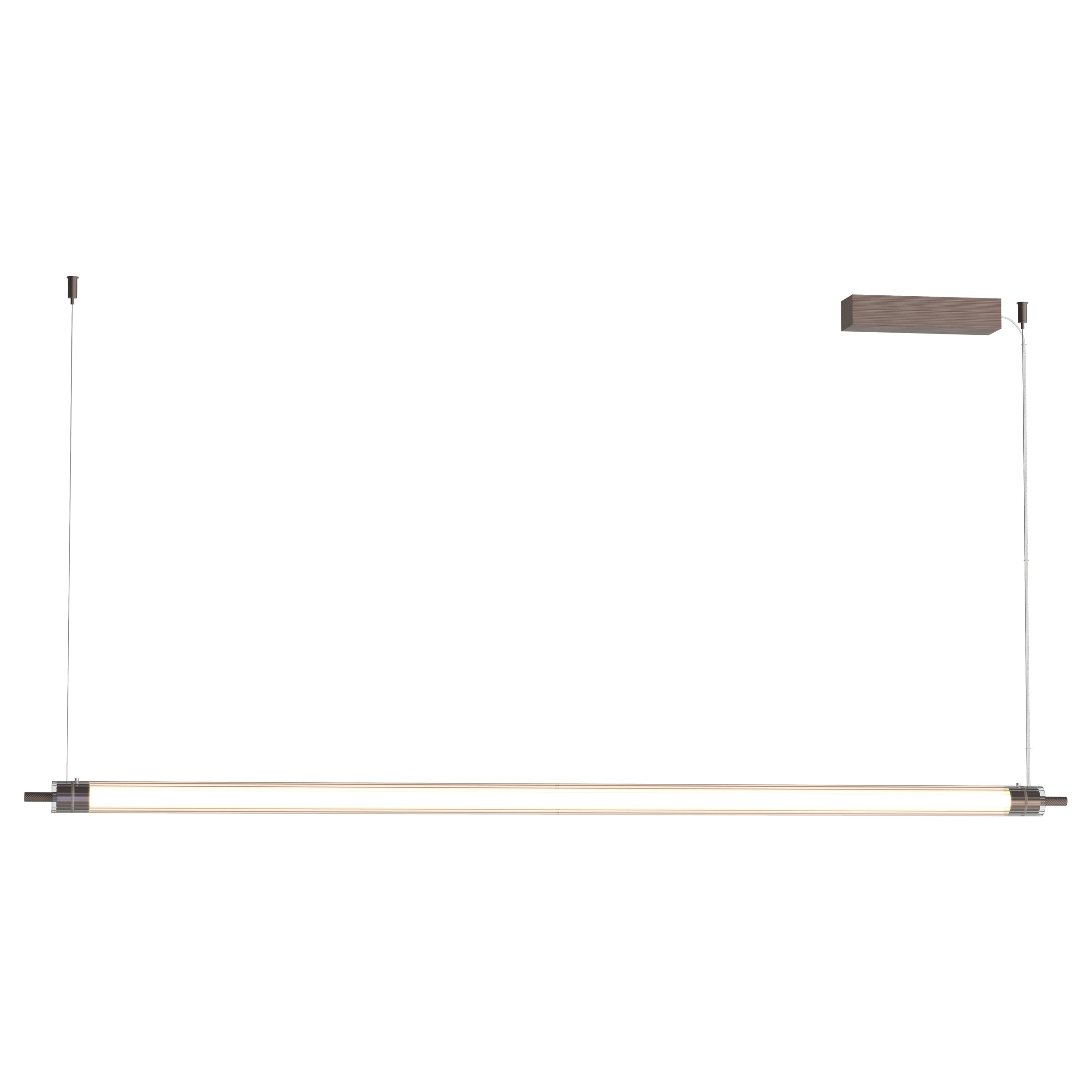 Pendant Light PENDANT LED LINE LIGHT 33W 3000K TRIAC BRUSHED COFFEE – Zambelis