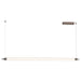 Pendant Light PENDANT LED LINE LIGHT 33W 3000K TRIAC BRUSHED COFFEE – Zambelis