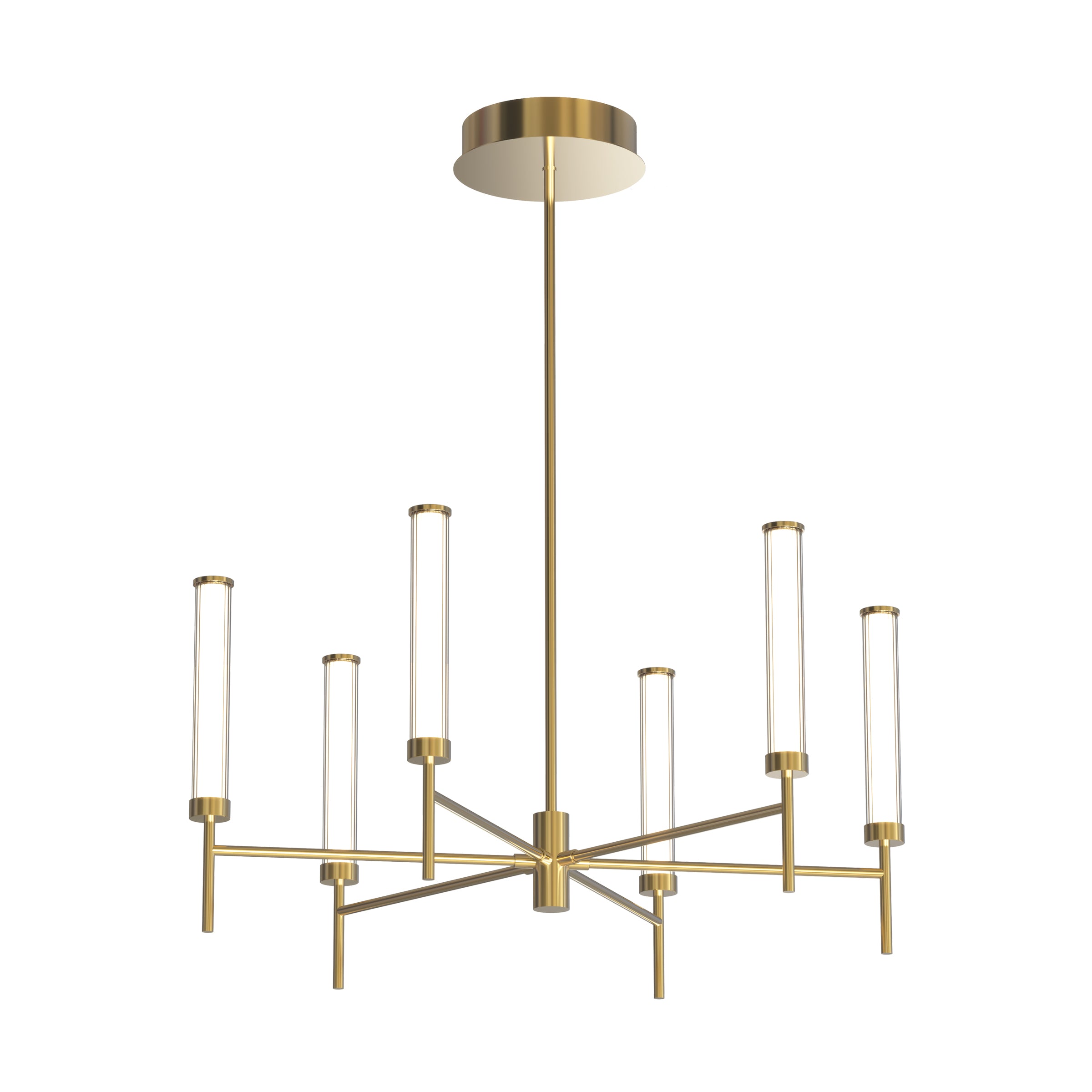 Pendant Light PENDANT LED LIGHT 46W 3000K TRIAC BRUSHED GOLD – Zambelis