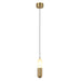 Pendant Light PENDANT LED LIGHT 7W 3000K TRIAC ALABASTER - BRASS – Zambelis