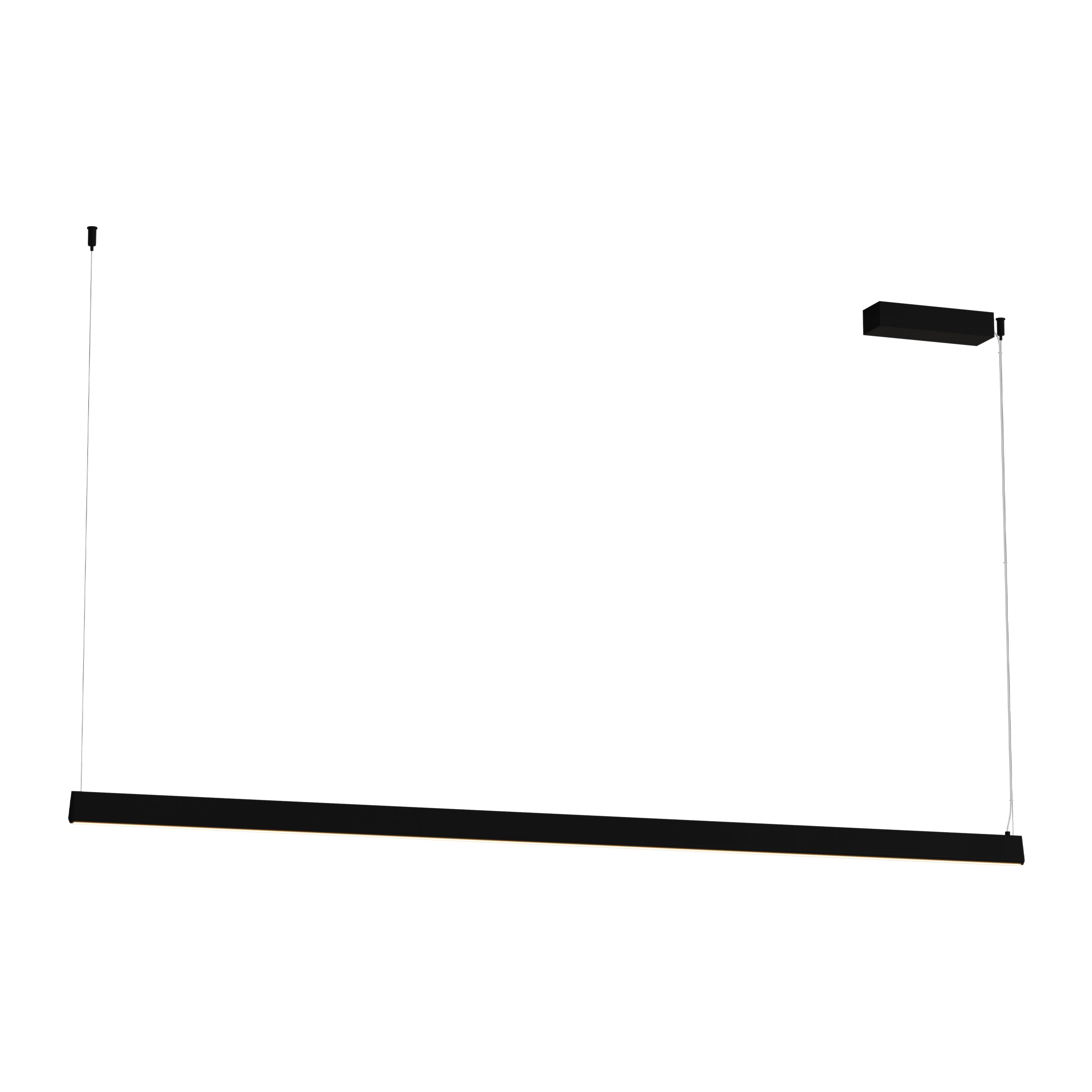 Pendant Light PENDANT LED LINE LIGHT 32W 3000K TRIAC SANDY BLACK – Zambelis