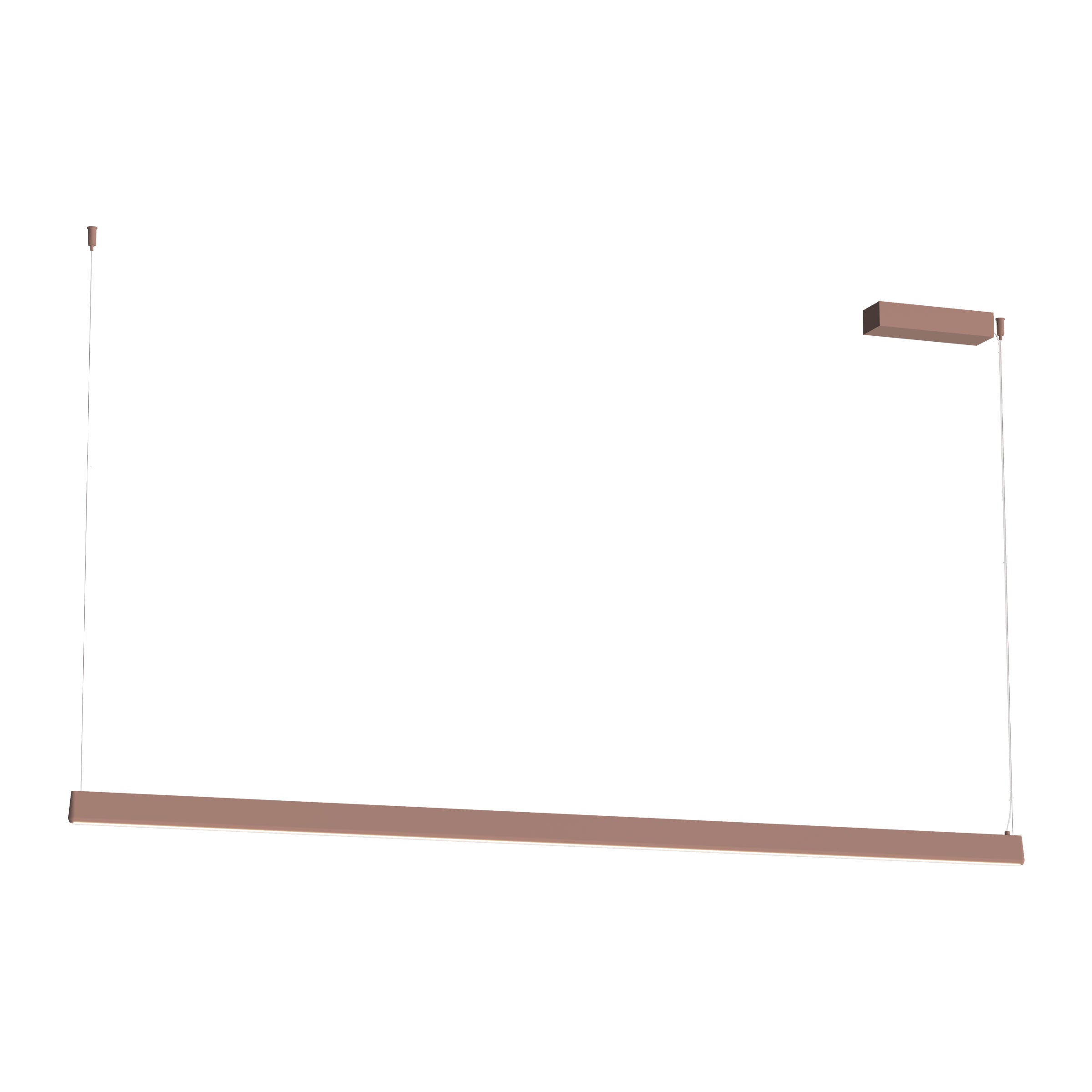 Pendant Light PENDANT LED LINE LIGHT 32W 3000K TRIAC SANDY BRICK RED – Zambelis