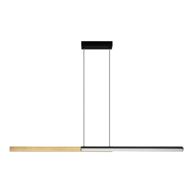 Pendant Light PENDANT LED LINE LIGHT 44W 3000K TRIAC SANDY BLACK - BRASS – Zambelis