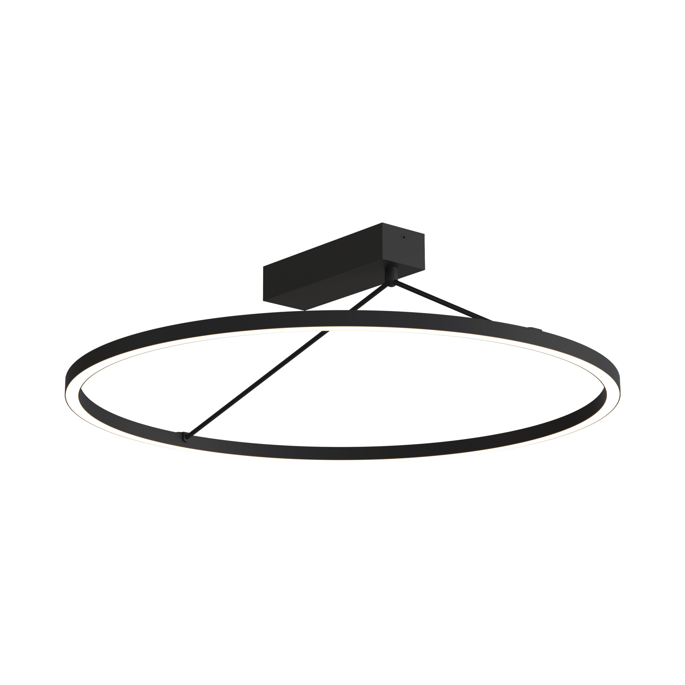 Ceiling Light CEILING LED LIGHT 42W 3000K TRIAC SANDY BLACK – Zambelis