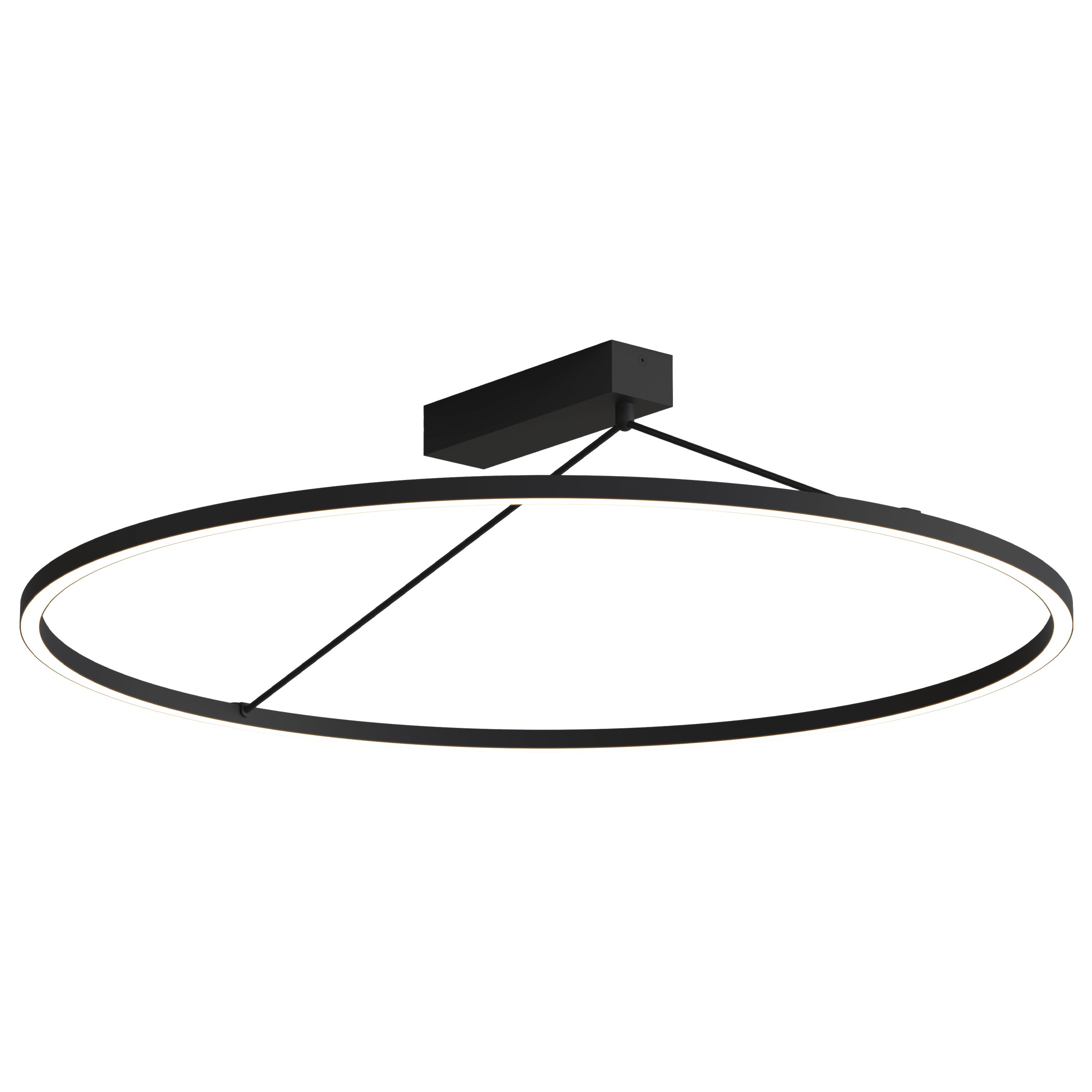 Ceiling Light CEILING LED LIGHT 51W 3000K TRIAC SANDY BLACK – Zambelis