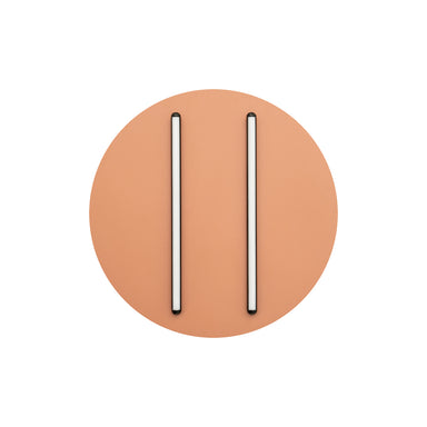 Ceiling Light CEILING LED LIGHT 28W 3000K BLACK MATT STICK - SANDY BRICK RED BASE – Zambelis