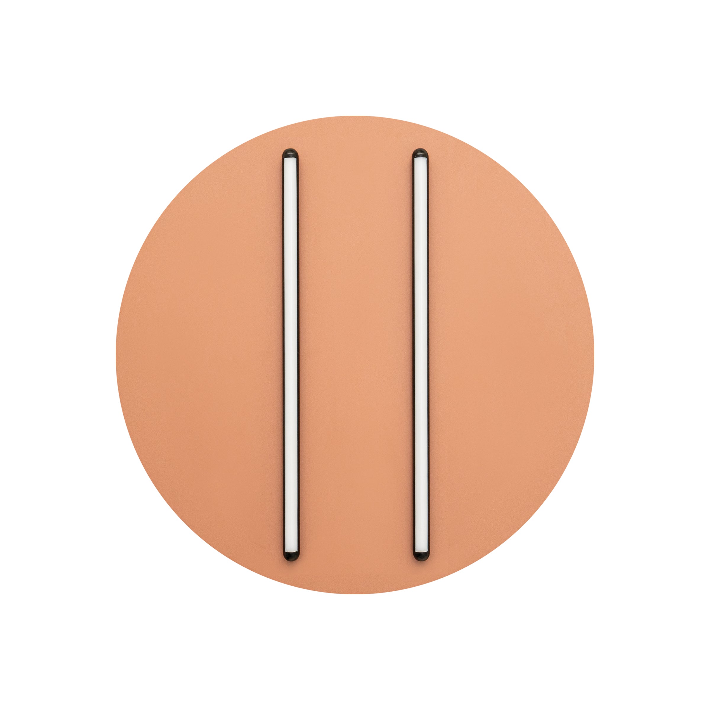 Ceiling Light CEILING LED LIGHT 43W 3000K BLACK MATT STICK - SANDY BRICK RED BASE – Zambelis