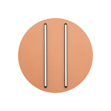 Ceiling Light CEILING LED LIGHT 43W 3000K BLACK MATT STICK - SANDY BRICK RED BASE – Zambelis