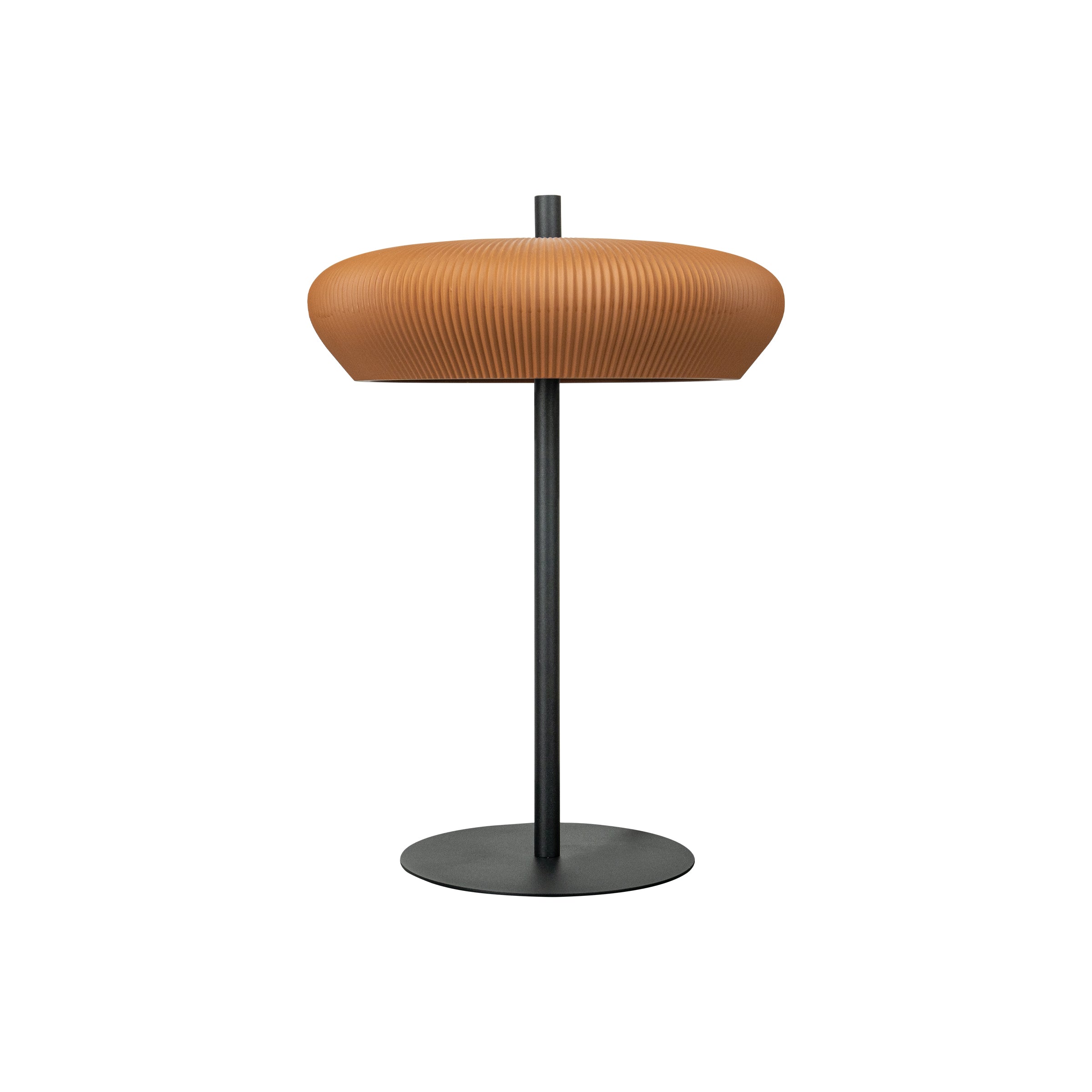 Table Lamp TABLE LIGHT 2xG9 LED MAX 9W TERRACOTTA - SANDY BLACK CLAY - METAL – Zambelis