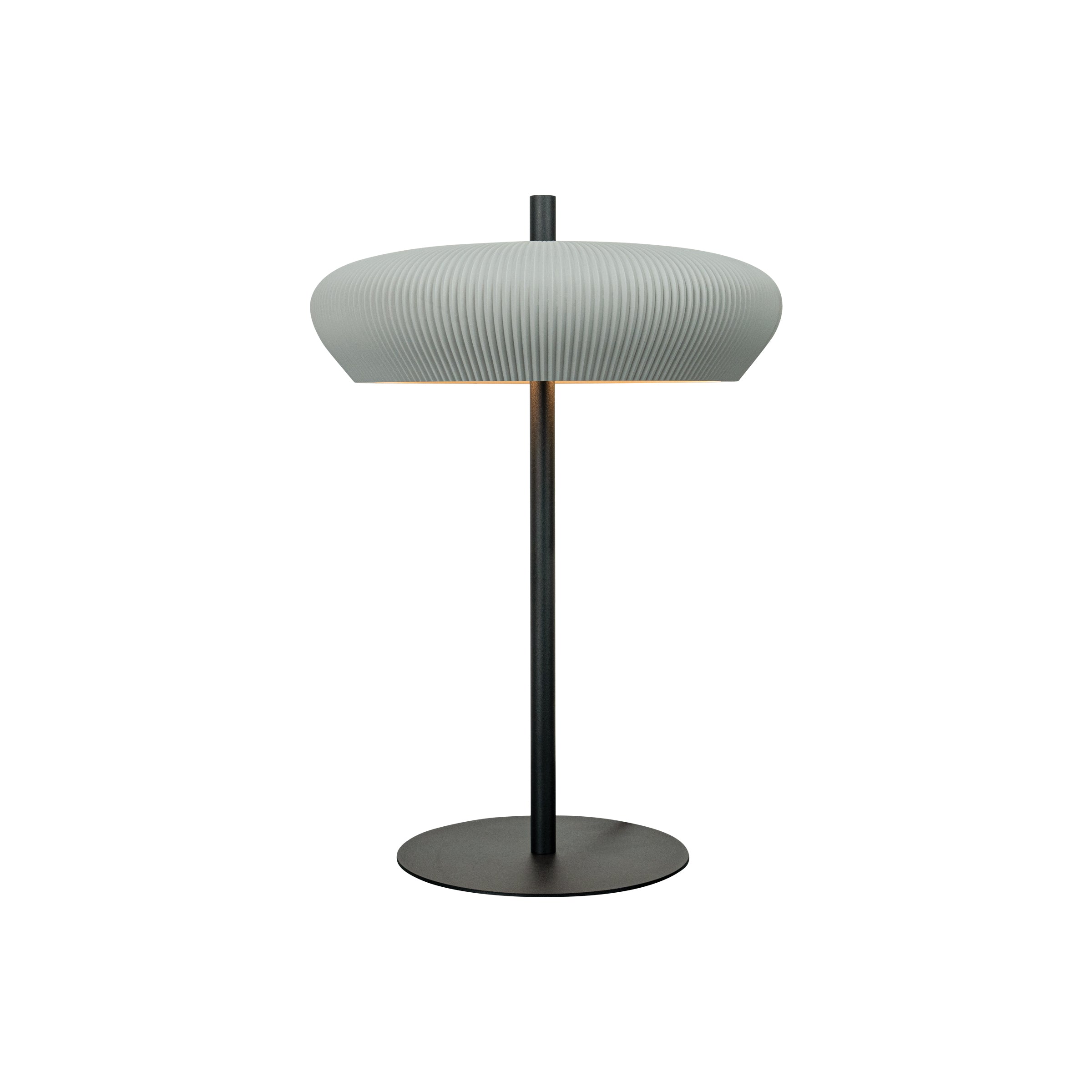 Table Lamp TABLE LIGHT 2xG9 LED MAX 9W GREY - SANDY BLACK CLAY - METAL – Zambelis
