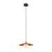 Pendant Light PENDANT LIGHT 1xG9 LED MAX 9W TERRACOTTA CLAY - BLACK - METAL - OPAL GLASS – Zambelis